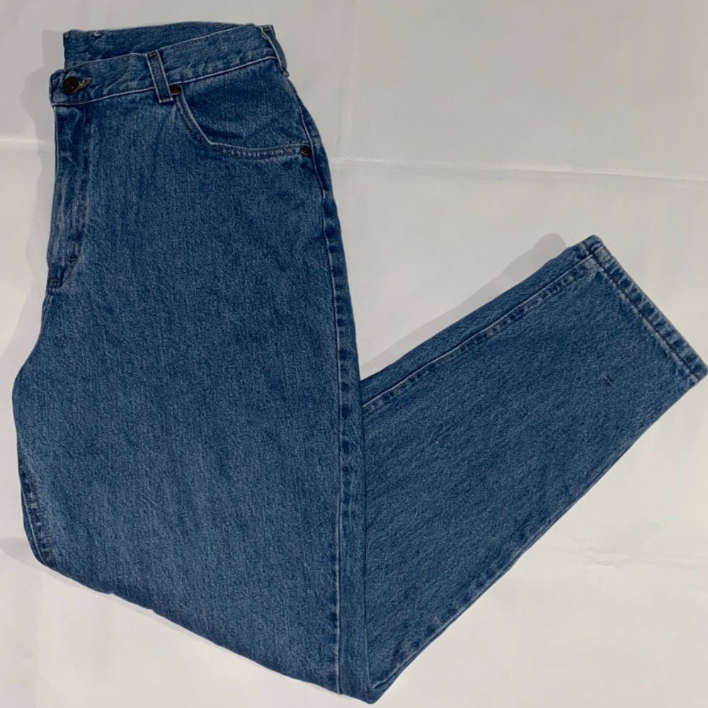 Lee Original Jeans High Rise Medium Wash Jeans